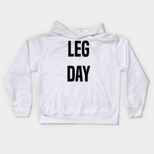 Leg Day Kids Hoodie